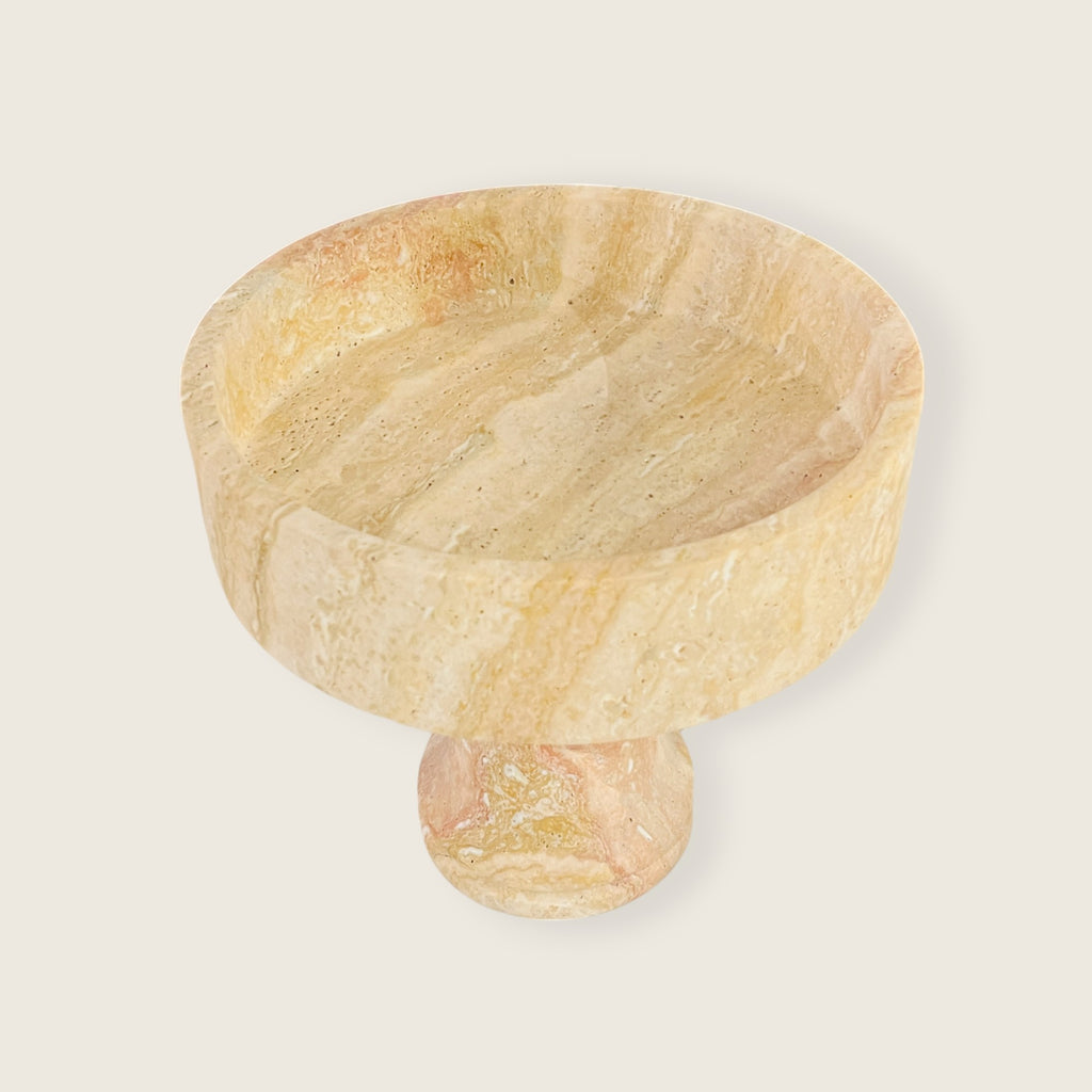 Travertine Cake Stand