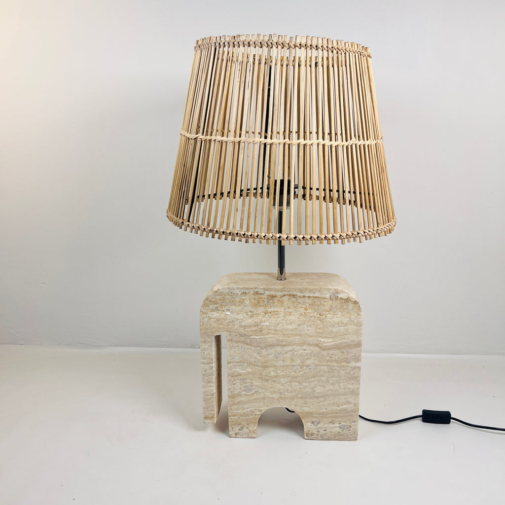 Elephant Stoned Table Lamp