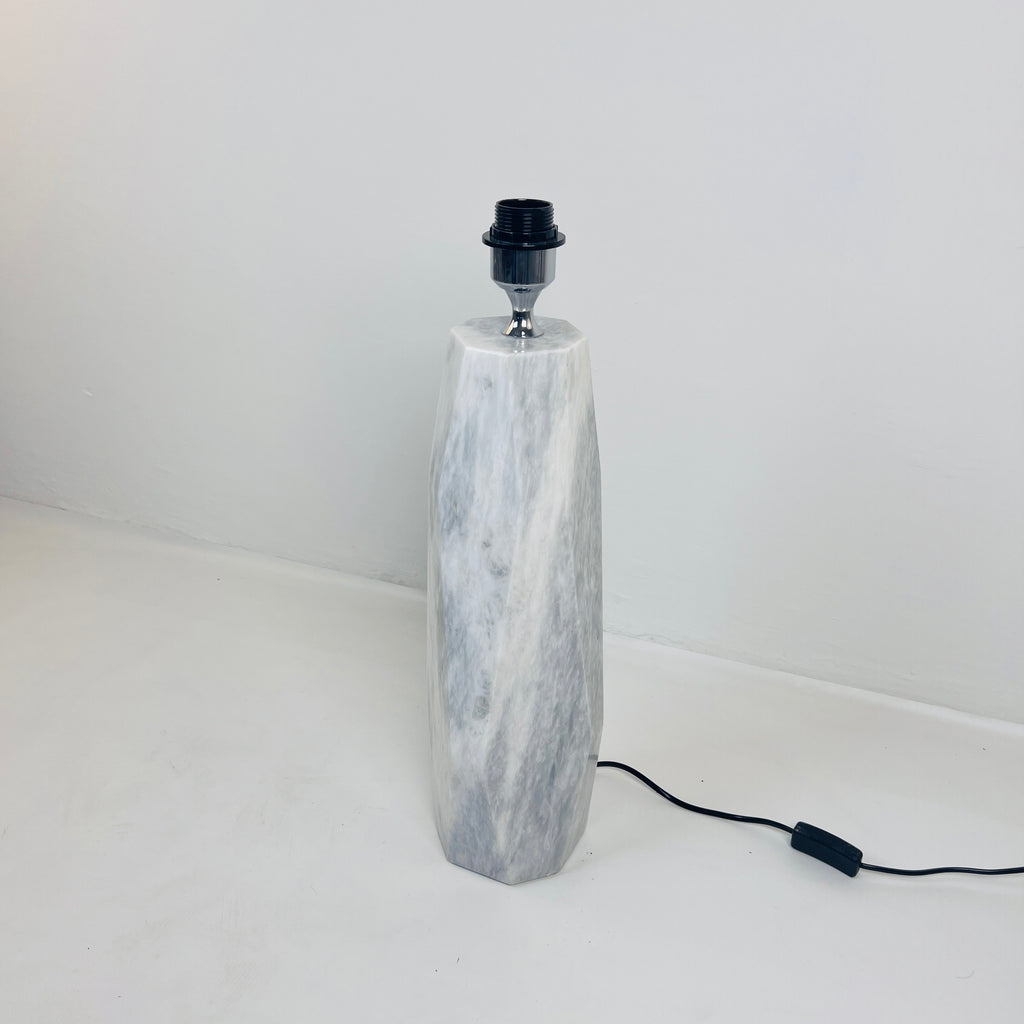 Irregular Bottom Marble Table Lamp