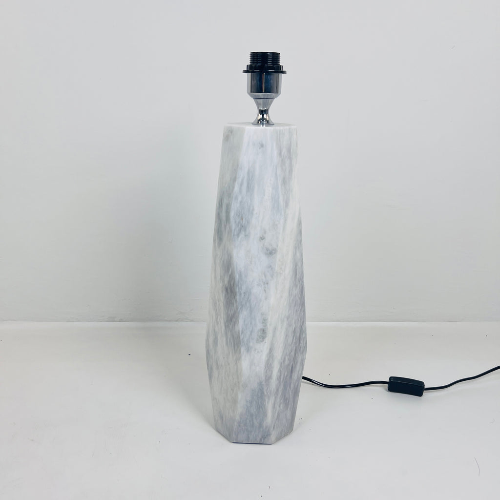 Irregular Bottom Marble Table Lamp