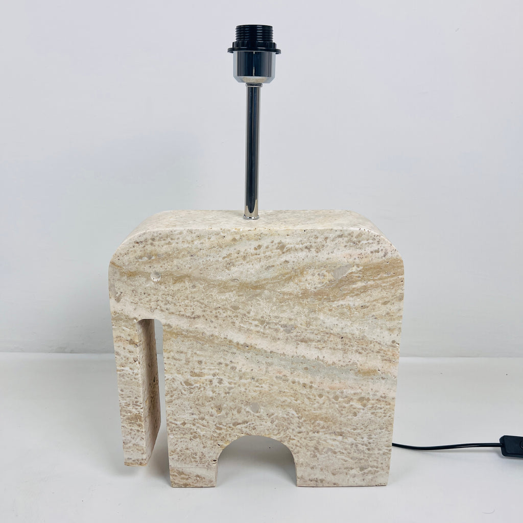 Elephant Stoned Table Lamp