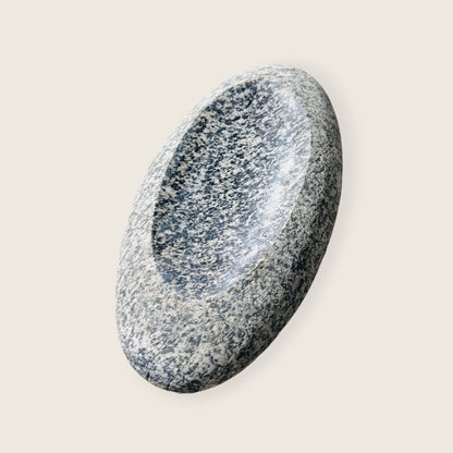 Black Dotted Soap Dish - Riverstone