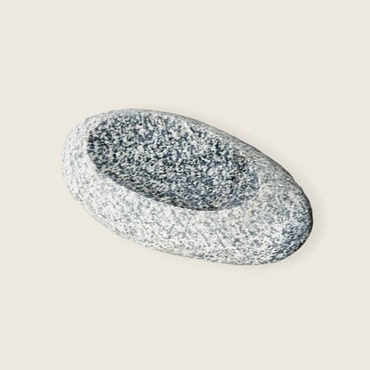 Black Dotted Soap Dish - Riverstone