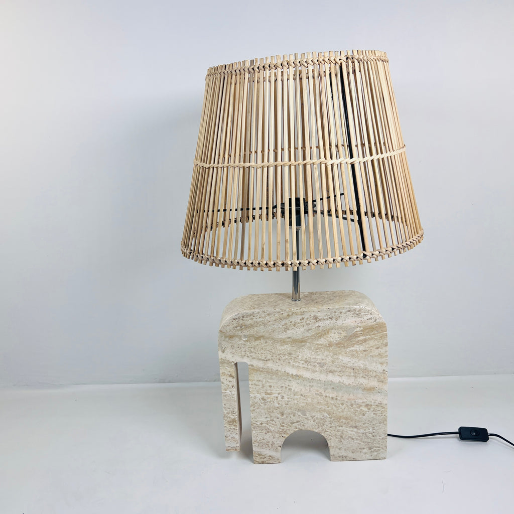 Elephant Stoned Table Lamp