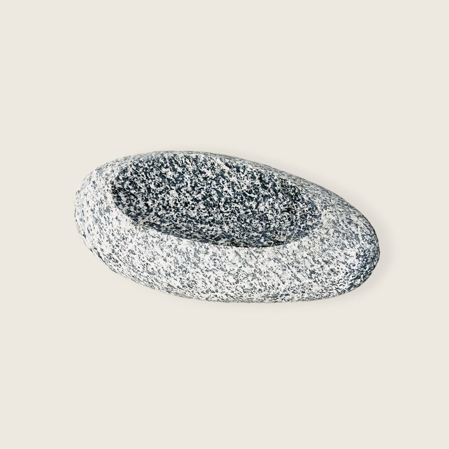 Black Dotted Soap Dish - Riverstone