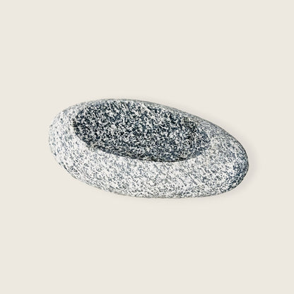 Black Dotted Soap Dish - Riverstone