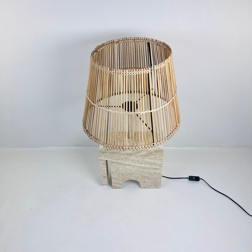 Elephant Stoned Table Lamp