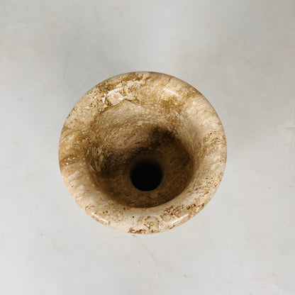 Echo Vase - Travertine