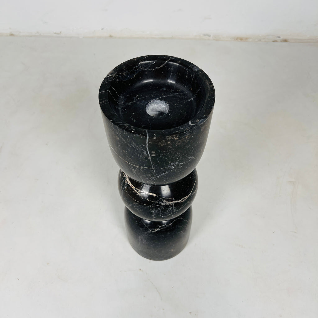 Ebon Shell Candle Stand