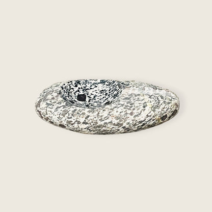 Grain Spotted Ash Tray - River Stone