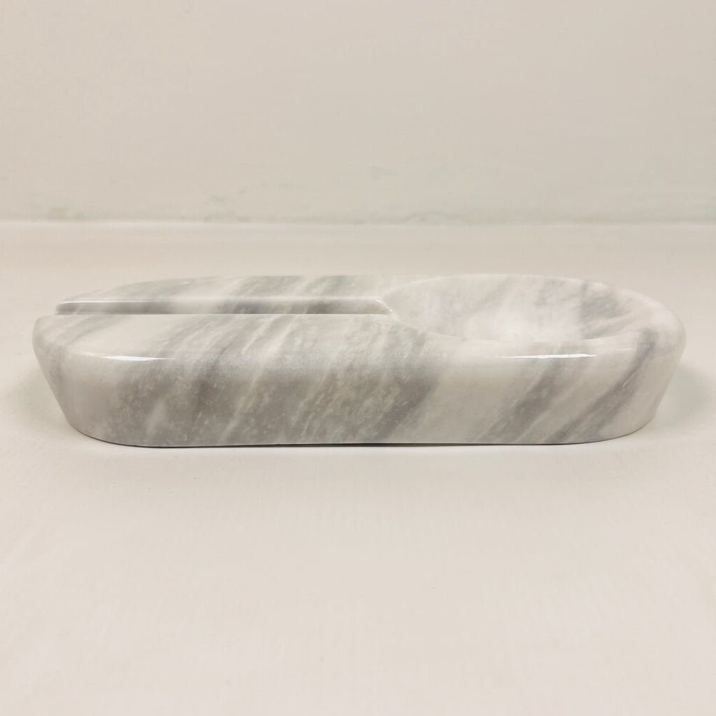 Marble Grey Ash Tray