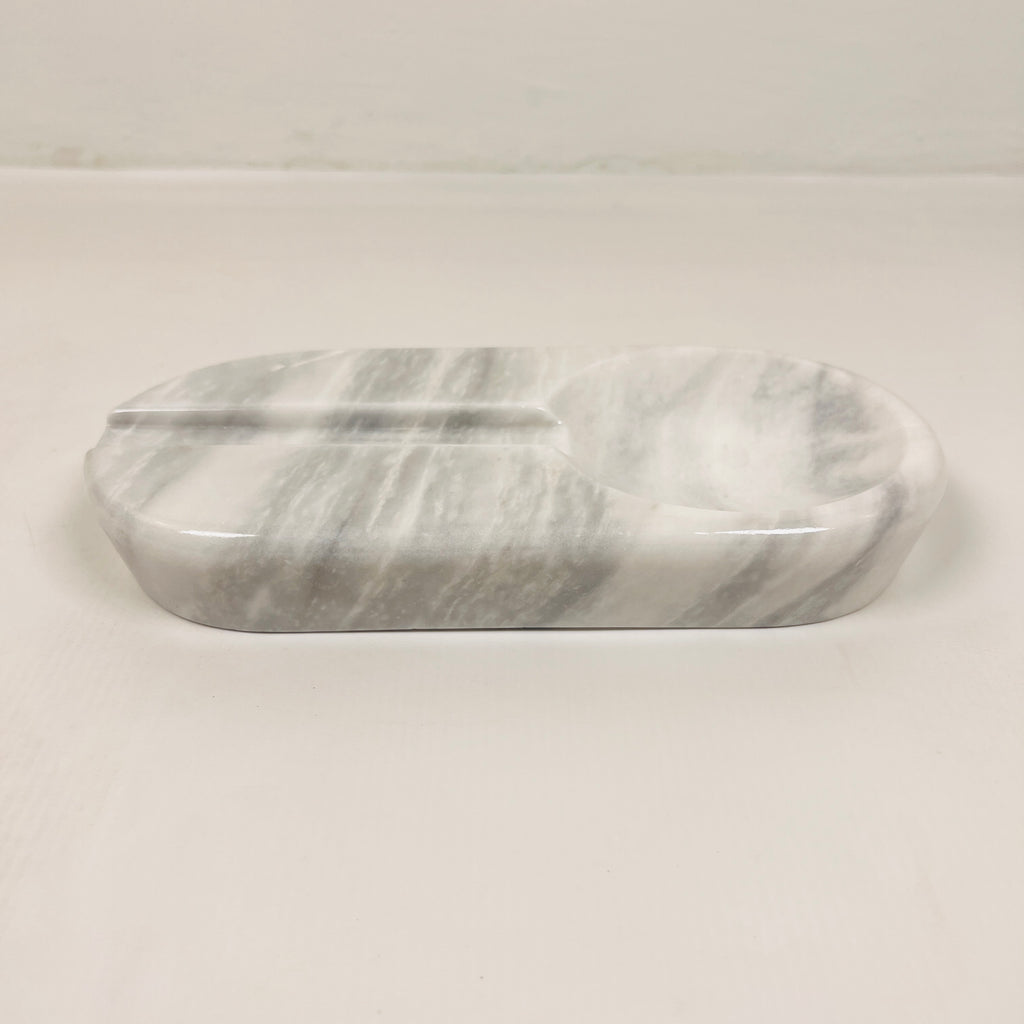 Marble Grey Ash Tray