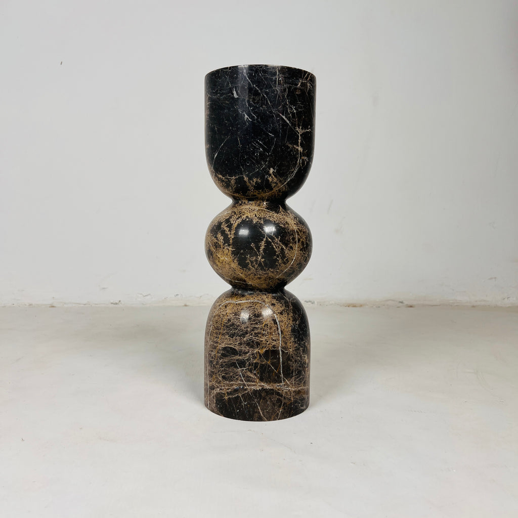 Obsidian Cup Candle Stand