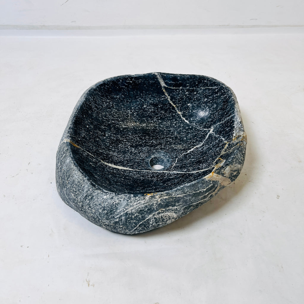 Pebble Night Riverstone Sink