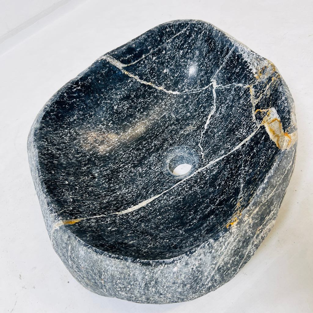 Pebble Night Riverstone Sink