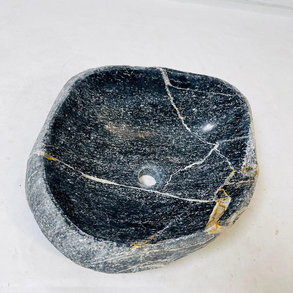 Pebble Night Riverstone Sink
