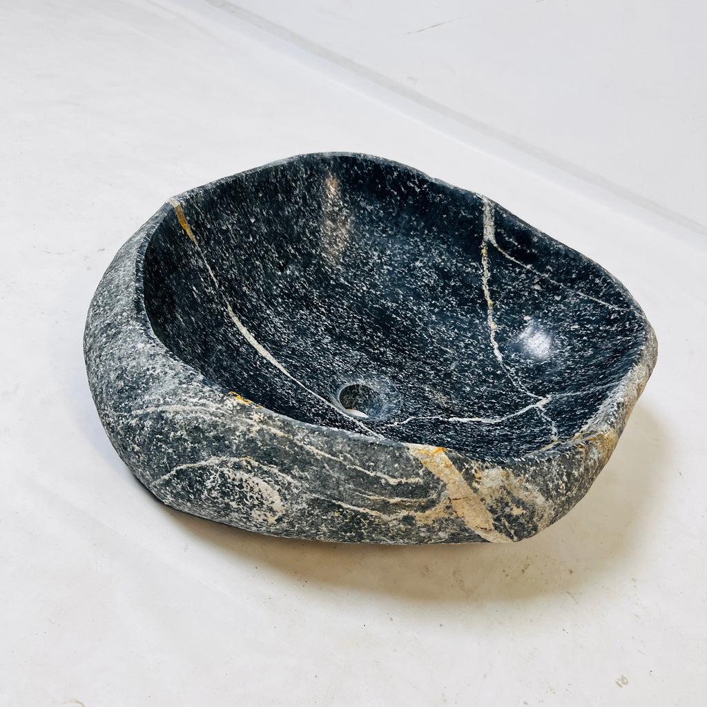 Pebble Night Riverstone Sink