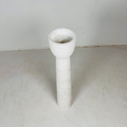 Striated Cup-Top Candle Stand - Large