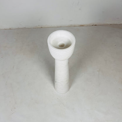 Striated Cup-Top Candle Stand - Medium