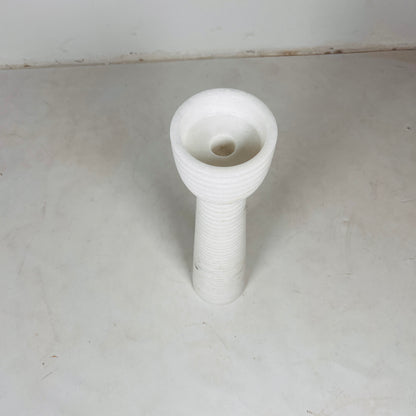Striated Cup-Top Candle Stand - Medium