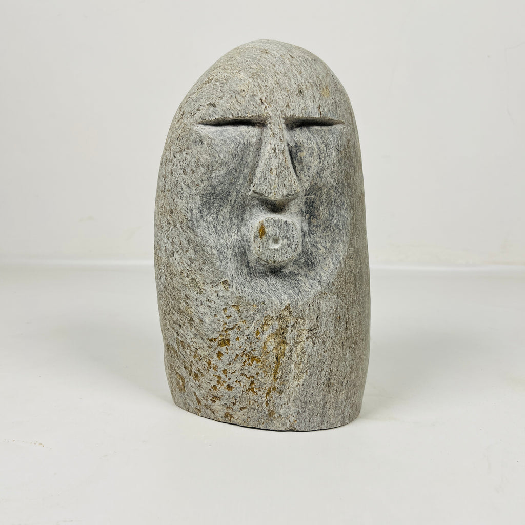 Sculpted Face Decor Object