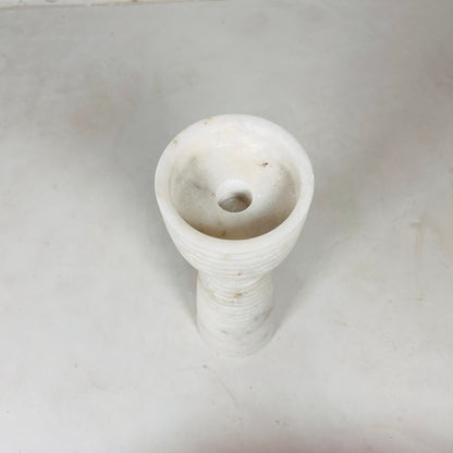 Striated Cup-Top Candle Stand - Small