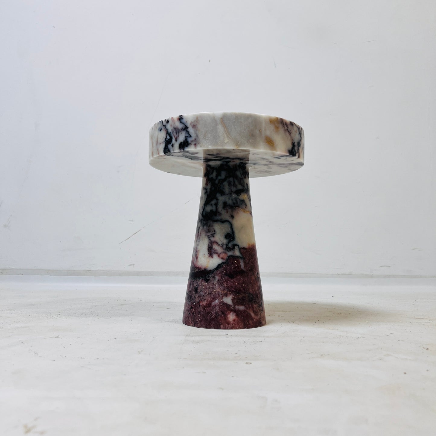 Aeva Cake Stand - Red & White