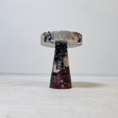 Aeva Cake Stand - Red & White
