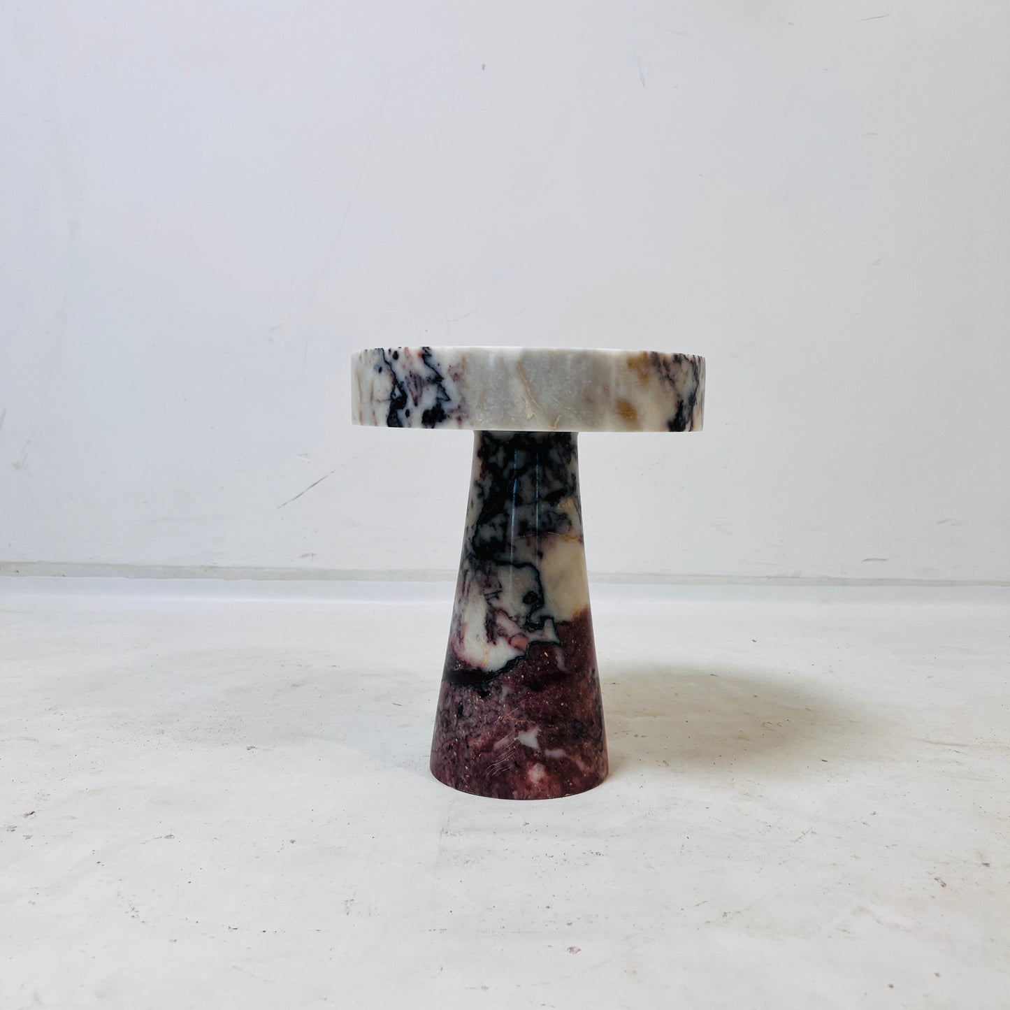 Aeva Cake Stand - Red & White