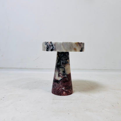 Aeva Cake Stand - Red & White