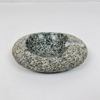 Black Speckled Ash Tray - Riverstone