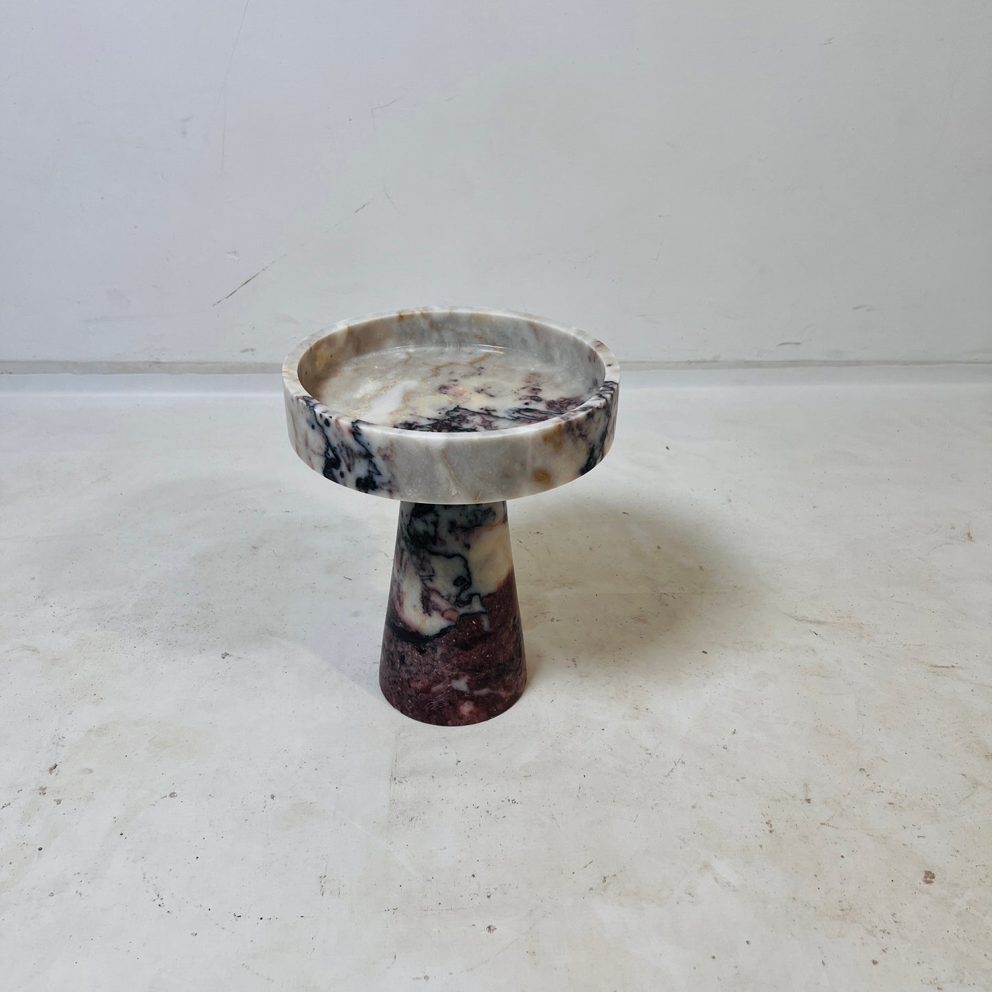 Aeva Cake Stand - Red & White