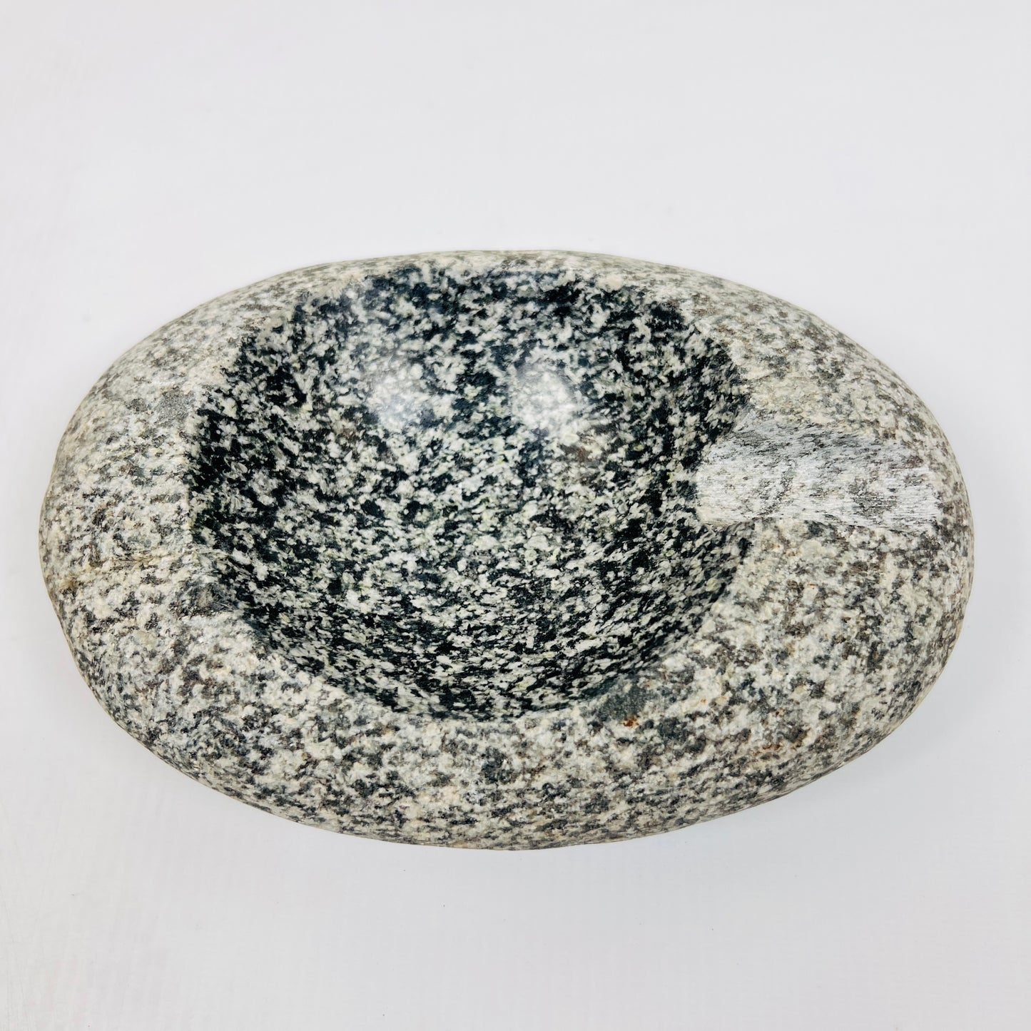 Black Speckled Ash Tray - Riverstone