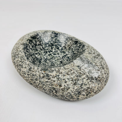 Black Speckled Ash Tray - Riverstone