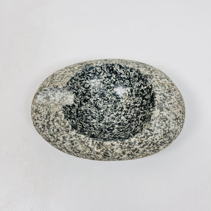 Black Speckled Ash Tray - Riverstone