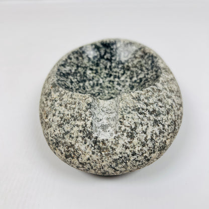 Black Speckled Ash Tray - Riverstone