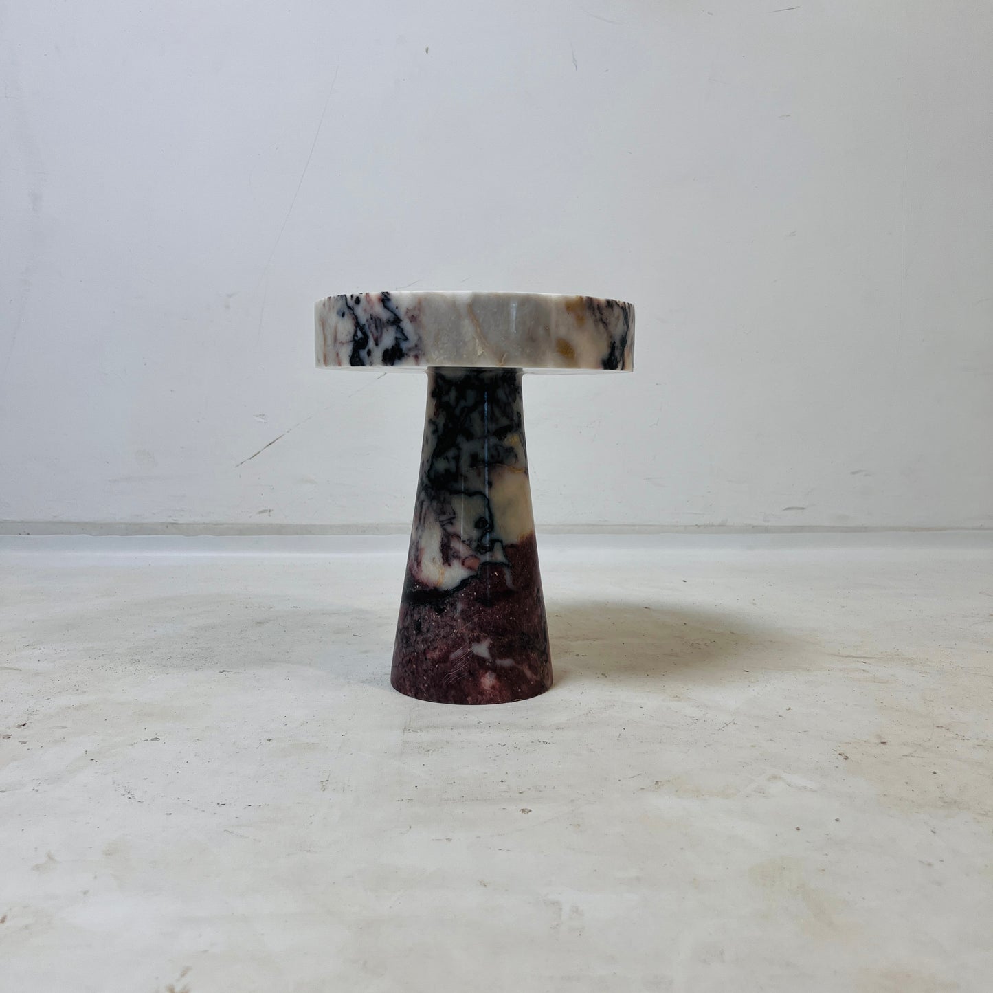 Aeva Cake Stand - Red & White