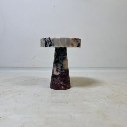 Aeva Cake Stand - Red & White