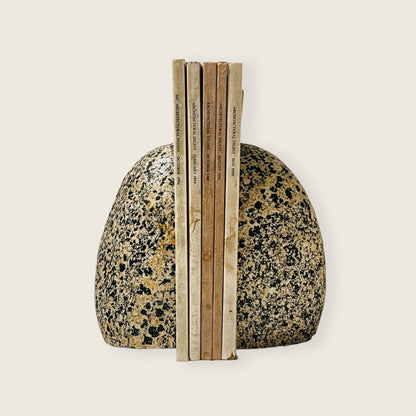 Dotted Bookend Pair - Brown