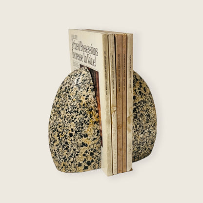 Dotted Bookend Pair - Brown