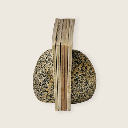 Dotted Bookend Pair - Brown