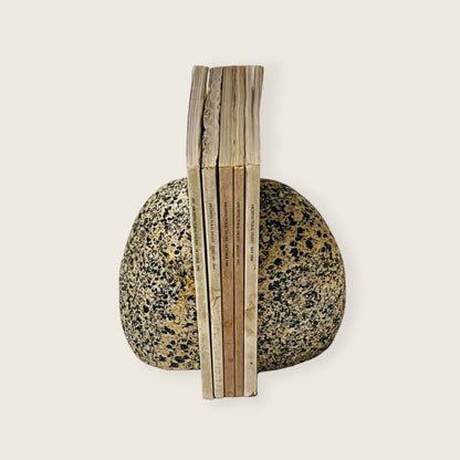 Dotted Bookend Pair - Brown