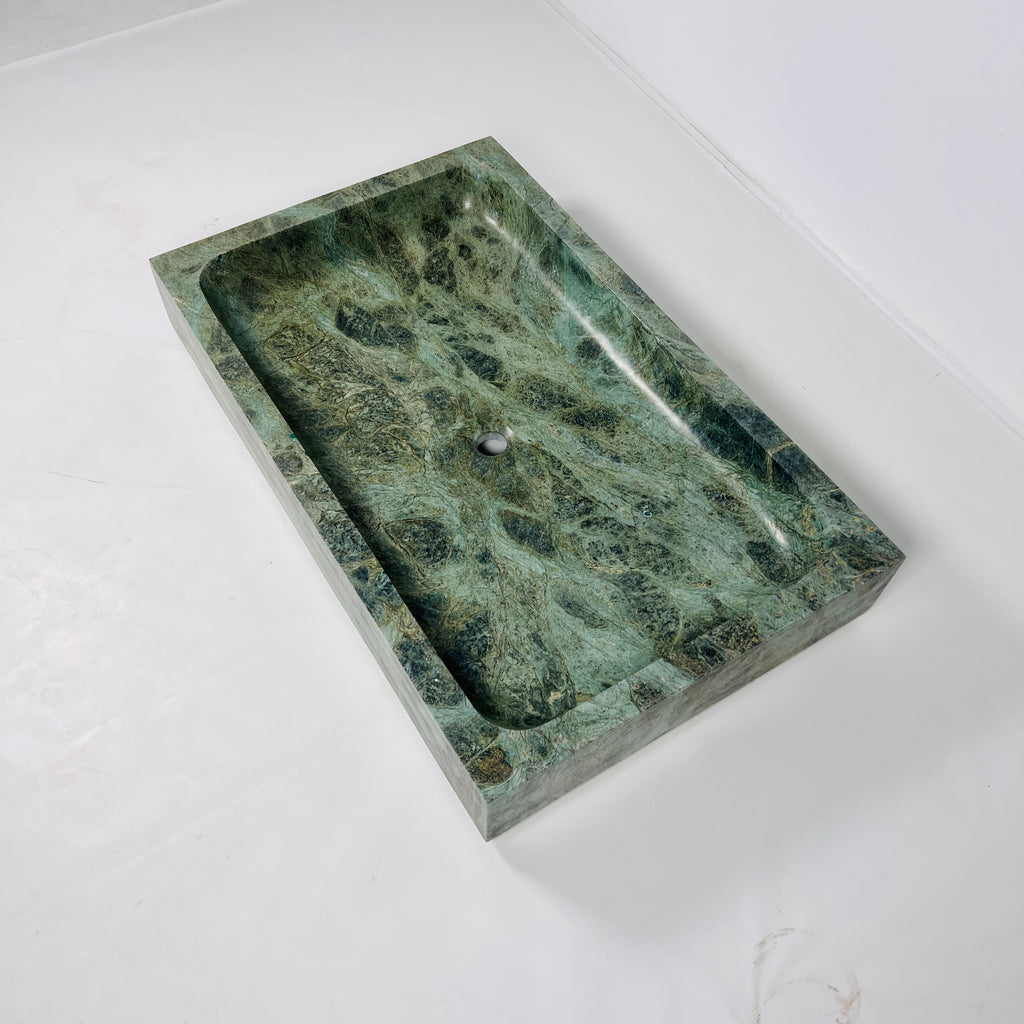 Green Marble Sink