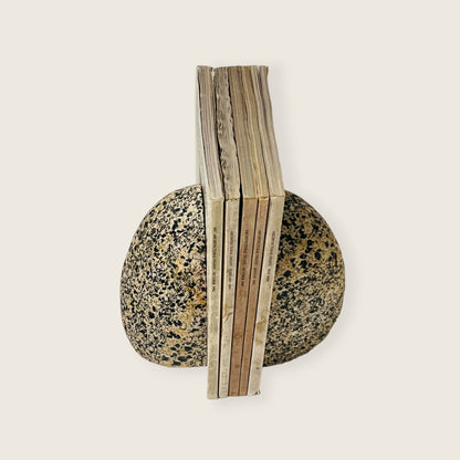 Dotted Bookend Pair - Brown