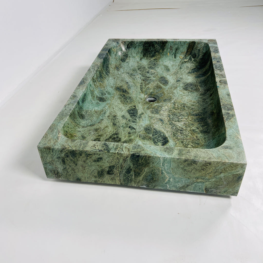 Green Marble Sink