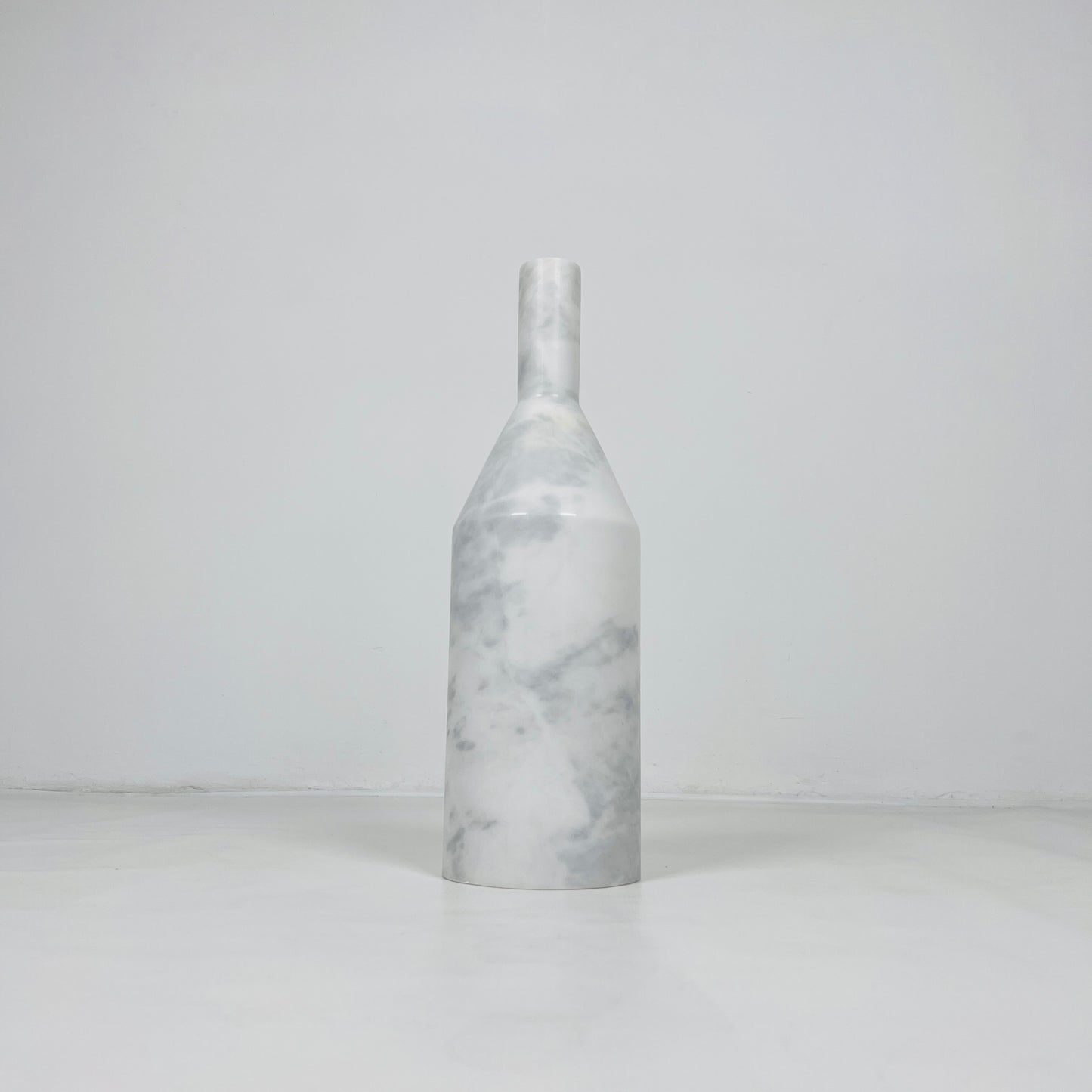 Bottle Candle Stand - Gray
