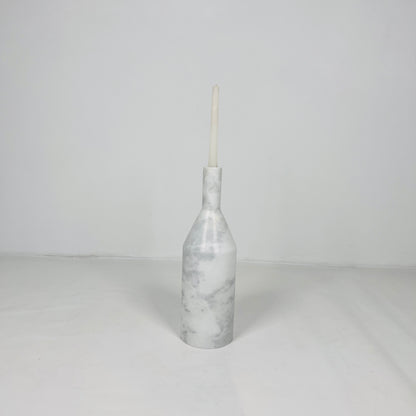 Bottle Candle Stand - Gray