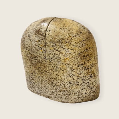 Brown Streaked Riverstone Bookend Pair