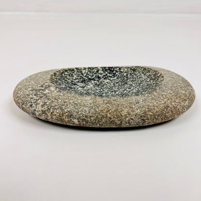 Pebble Spotted Soap Dish - Riverstone