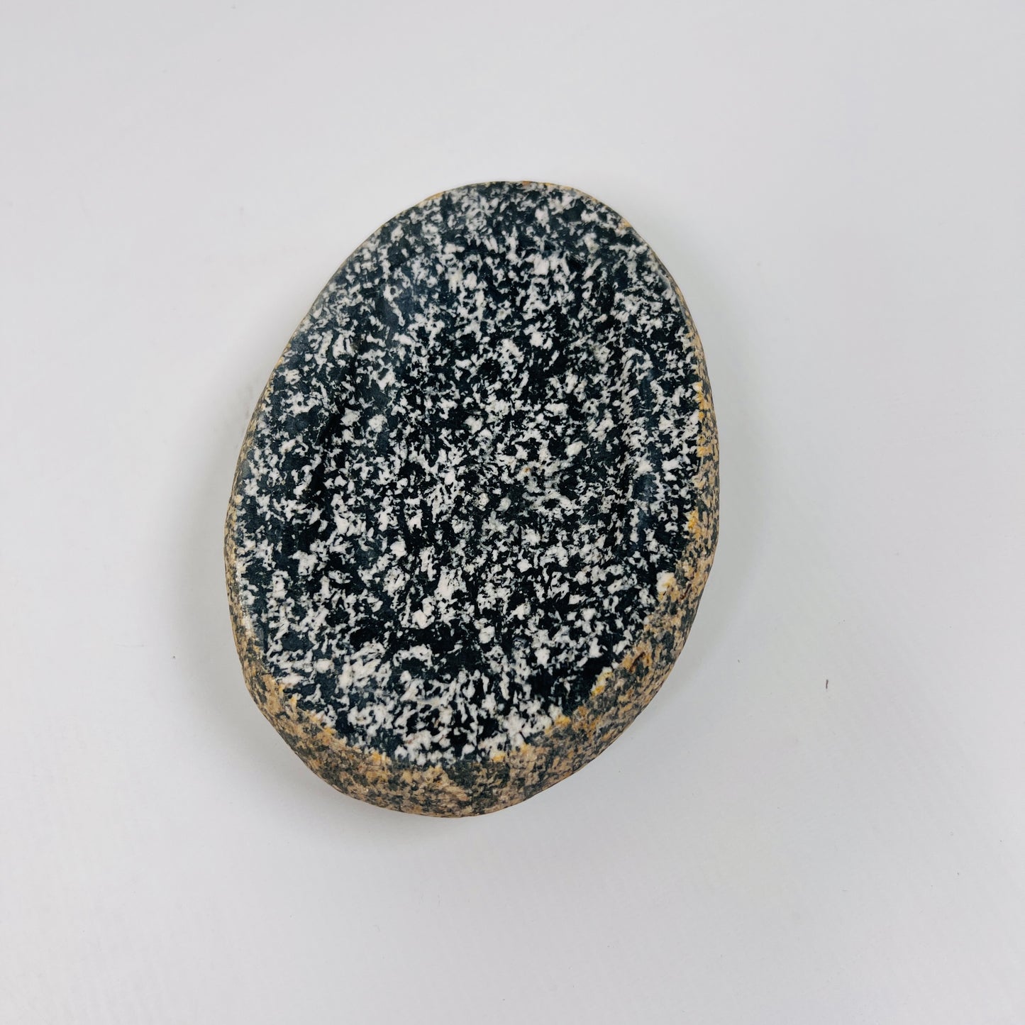 White Speckled Soap Dish - Riverstone